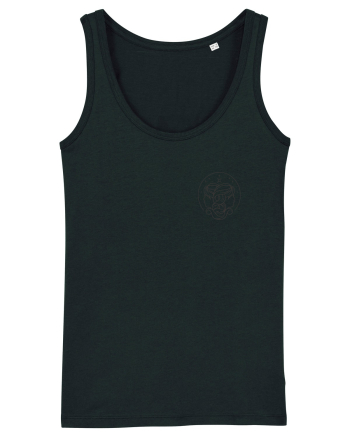 Zodiac minimalist geometric - Zodia Gemeni Black