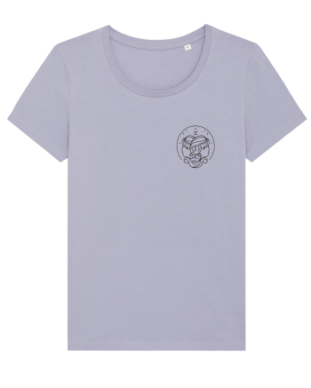Zodiac minimalist geometric - Zodia Gemeni Lavender