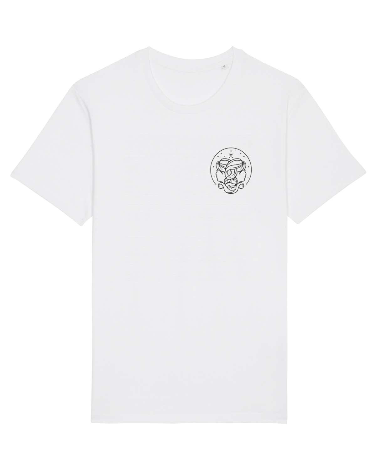 Tricou mânecă scurtă Unisex Rocker White