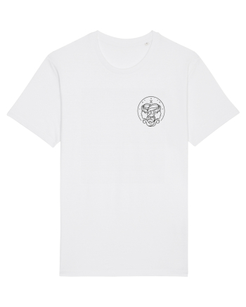 Zodiac minimalist geometric - Zodia Gemeni White