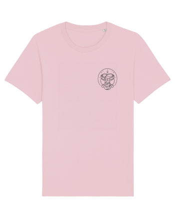 Zodiac minimalist geometric - Zodia Gemeni Cotton Pink