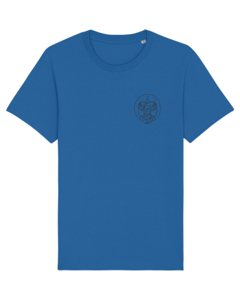 Zodiac minimalist geometric - Zodia Gemeni Royal Blue