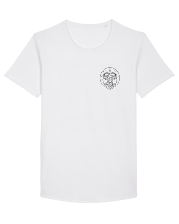 Zodiac minimalist geometric - Zodia Gemeni White