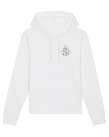 Zodiac minimalist geometric - Zodia Leu White