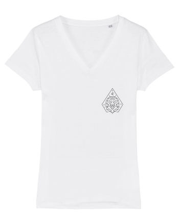 Zodiac minimalist geometric - Zodia Leu White
