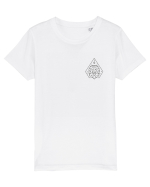 Zodiac minimalist geometric - Zodia Leu Tricou mânecă scurtă  Copii Mini Creator