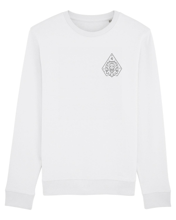 Zodiac minimalist geometric - Zodia Leu White