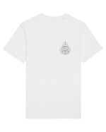 Zodiac minimalist geometric - Zodia Leu Tricou mânecă scurtă Unisex Rocker