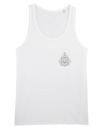Zodiac minimalist geometric - Zodia Leu White