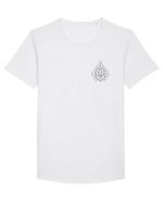 Zodiac minimalist geometric - Zodia Leu Tricou mânecă scurtă guler larg Bărbat Skater