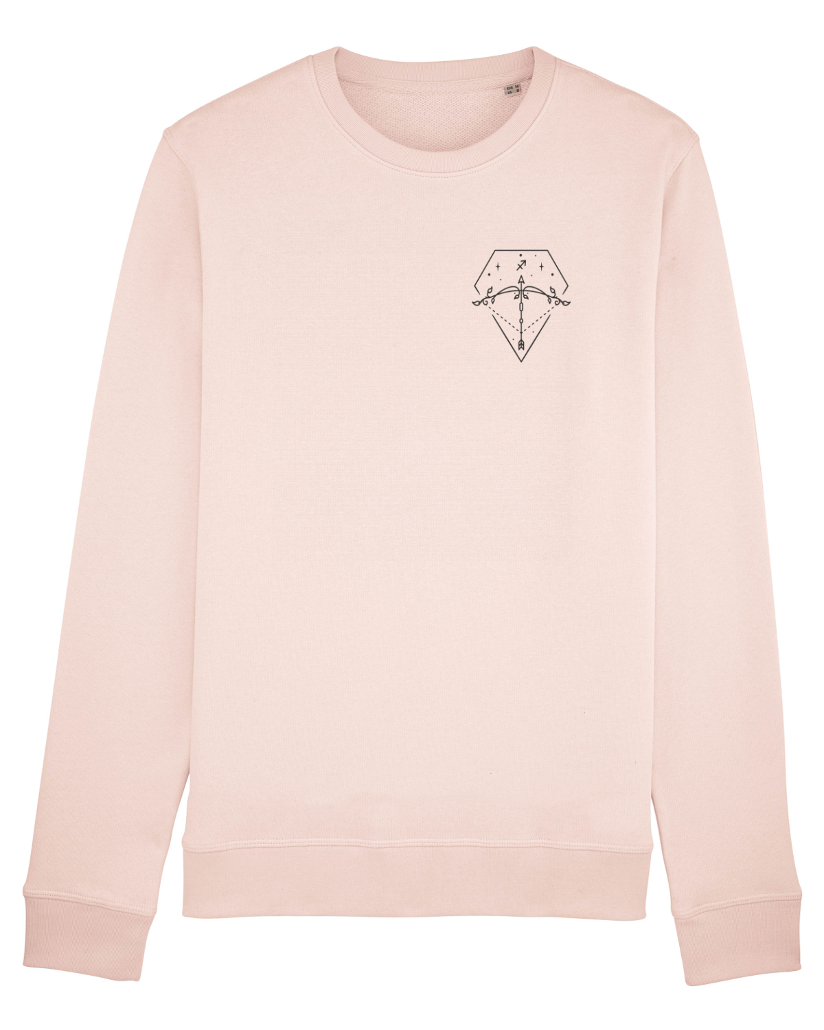 Bluză mânecă lungă Unisex Rise Candy Pink