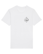 Zodiac minimalist geometric - Zodia Scorpion Tricou mânecă scurtă Unisex Rocker