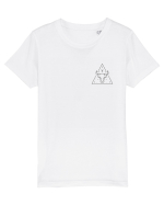 Zodiac minimalist geometric - Zodia Taur Tricou mânecă scurtă  Copii Mini Creator