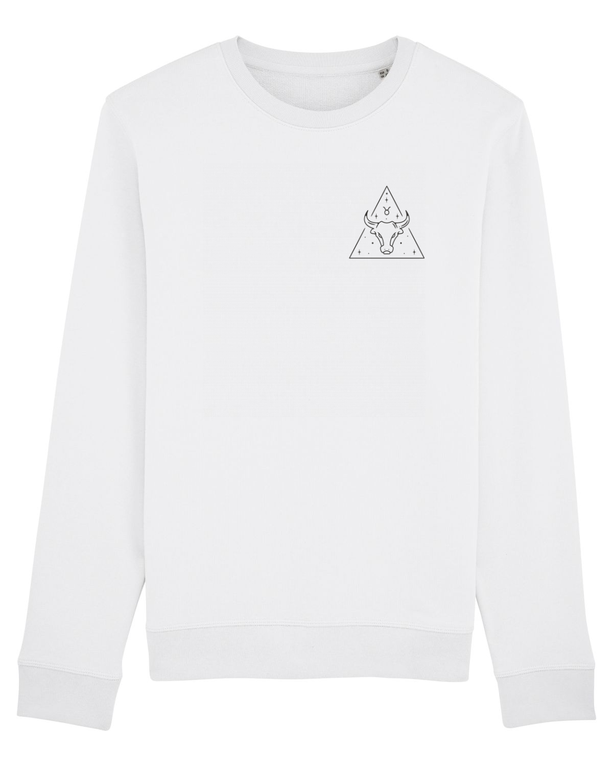 Bluză mânecă lungă Unisex Rise White