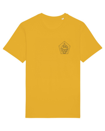 Zodiac minimalist geometric - Zodia Vărsător Spectra Yellow