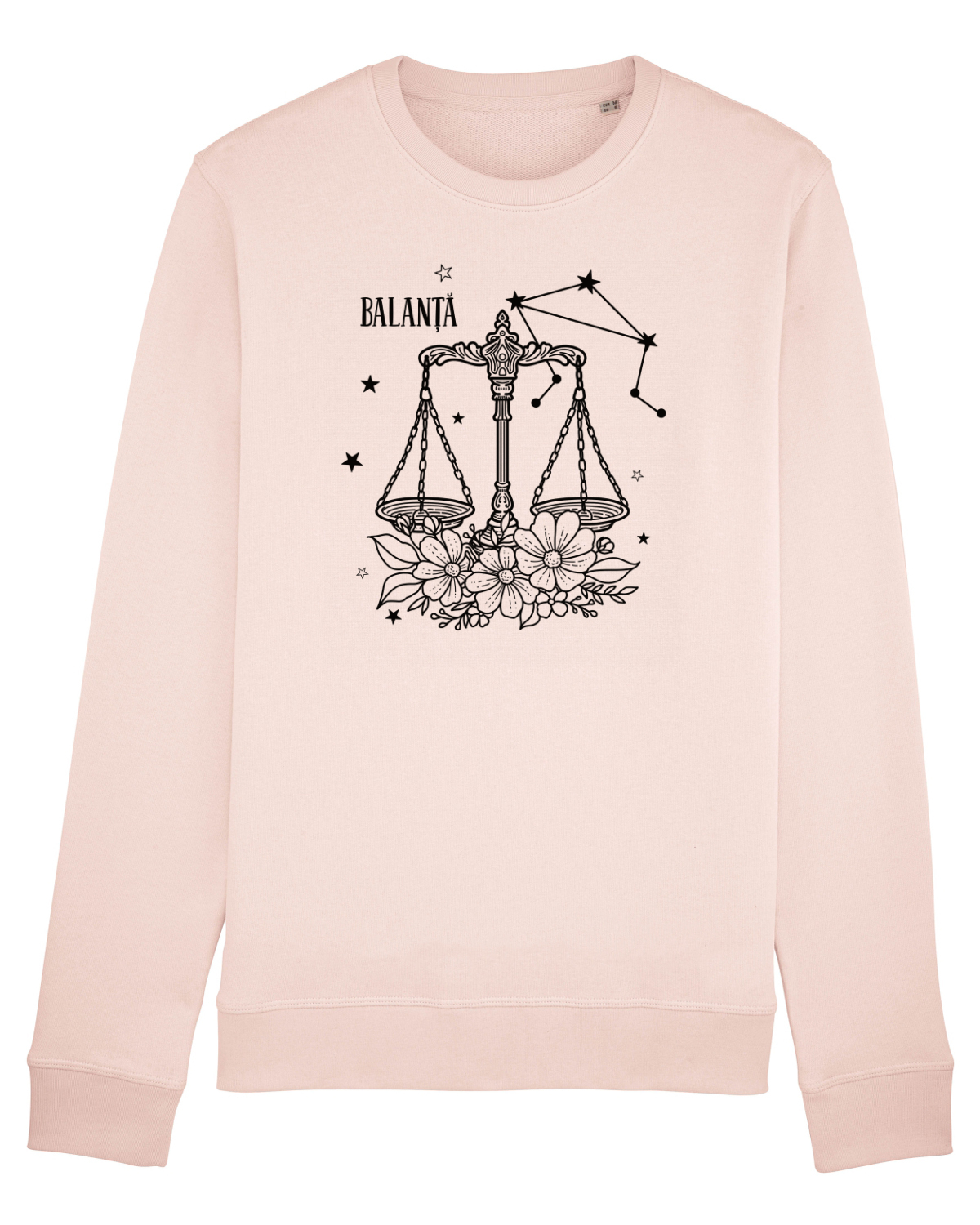 Bluză mânecă lungă Unisex Rise Candy Pink