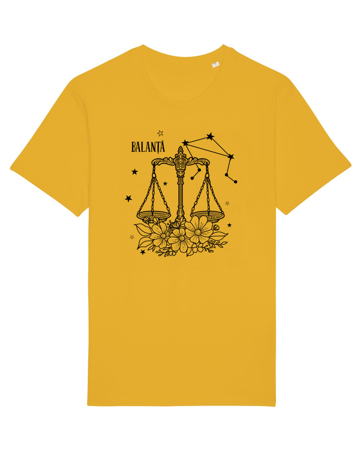 Tricou mânecă scurtă Unisex Rocker Spectra Yellow
