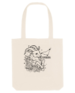 Zodiac Floral - Zodia Capricorn Sacoșă textilă