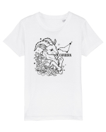 Zodiac Floral - Zodia Capricorn Tricou mânecă scurtă  Copii Mini Creator