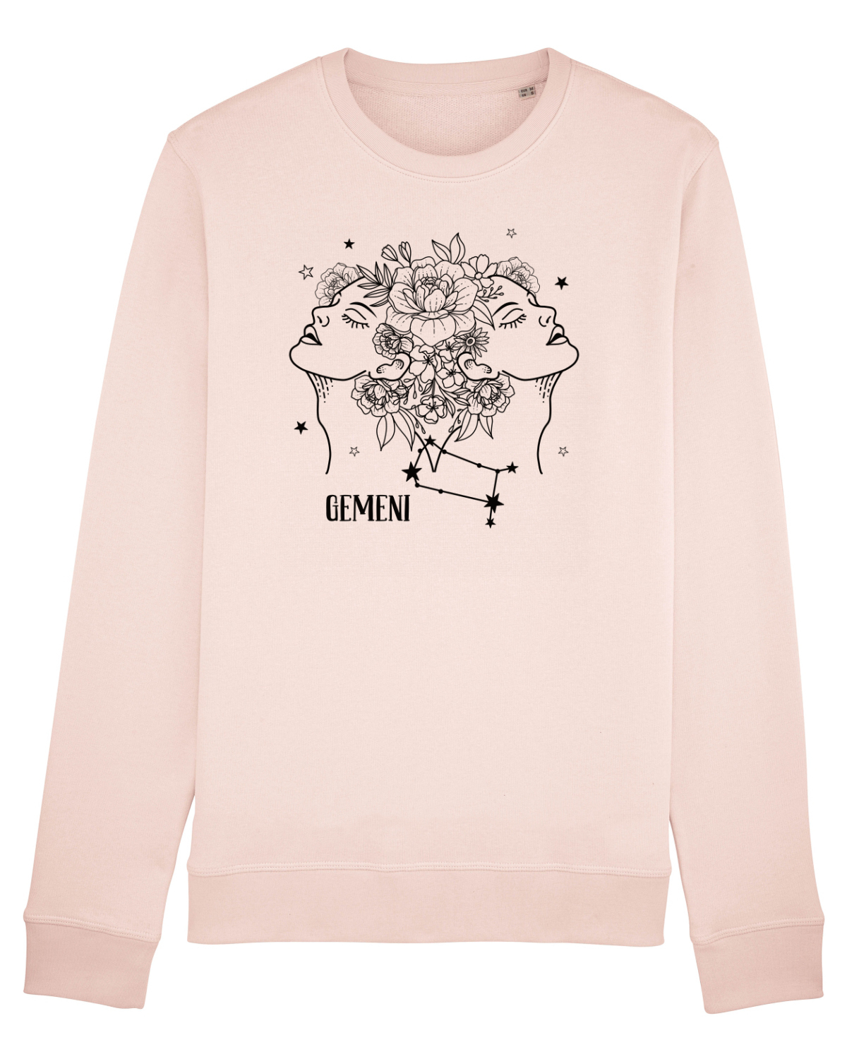 Bluză mânecă lungă Unisex Rise Candy Pink