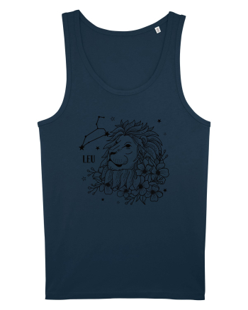 Zodiac Floral - Zodia Leu Navy