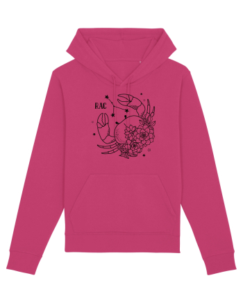 Zodiac Floral - Zodia Rac Raspberry