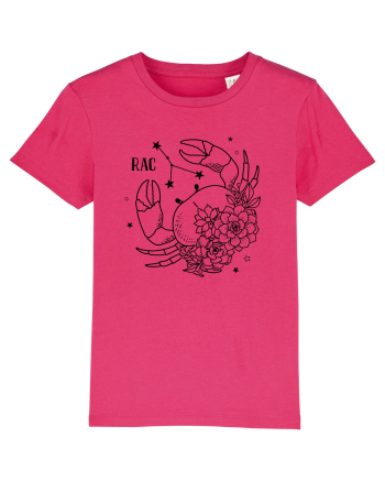 Zodiac Floral - Zodia Rac Raspberry