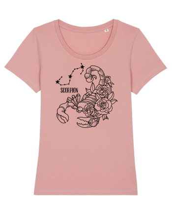 Zodiac Floral - Zodia Scorpion Canyon Pink