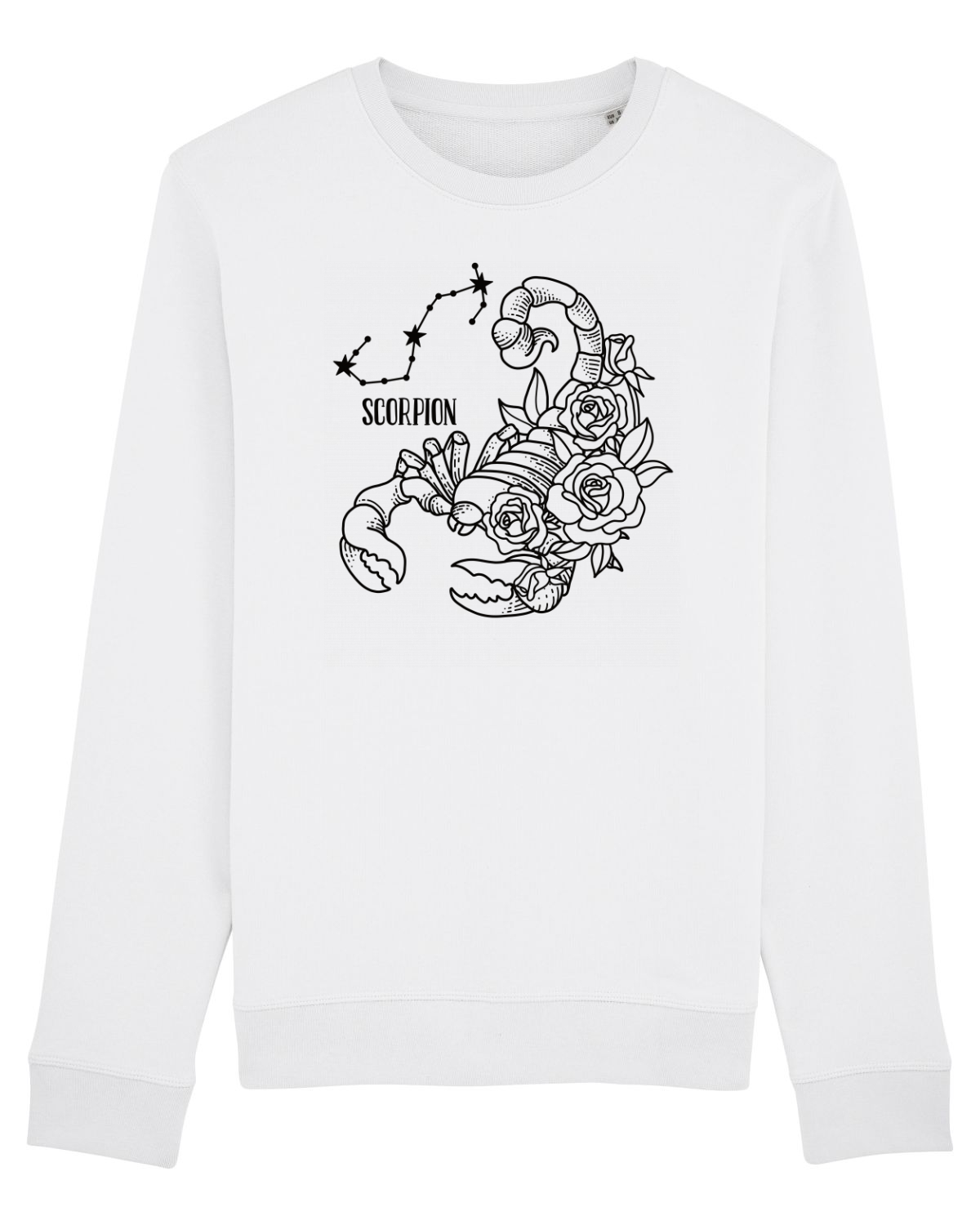 Bluză mânecă lungă Unisex Rise White