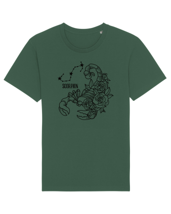 Zodiac Floral - Zodia Scorpion Bottle Green