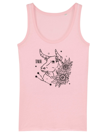 Zodiac Floral - Zodia Taur Cotton Pink