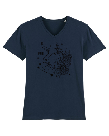 Zodiac Floral - Zodia Taur French Navy