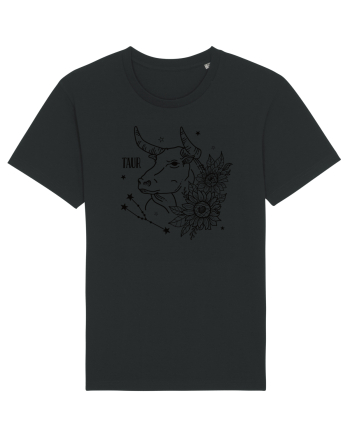 Zodiac Floral - Zodia Taur Black