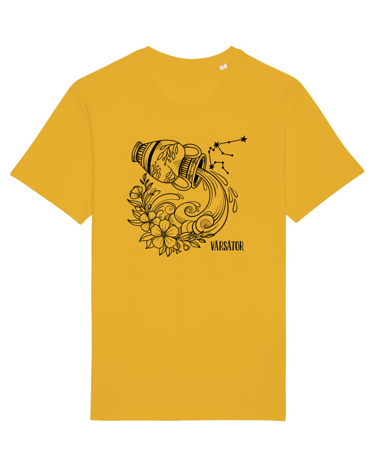 Tricou mânecă scurtă Unisex Rocker Spectra Yellow