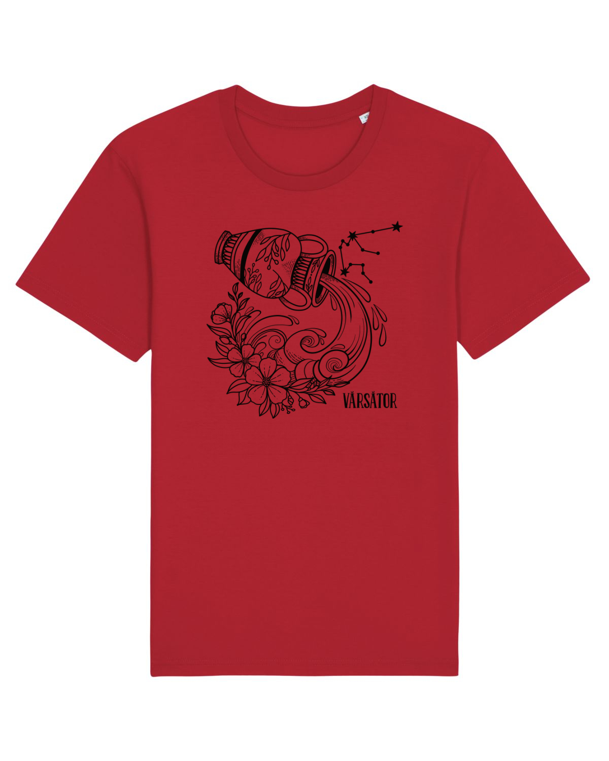 Tricou mânecă scurtă Unisex Rocker Red