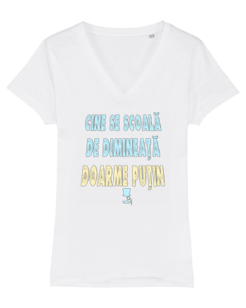 CINE SE SCOALA DE DIMINEATA...DOARME PUTIN :D White