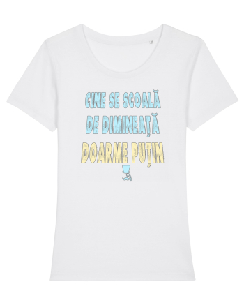 CINE SE SCOALA DE DIMINEATA...DOARME PUTIN :D White