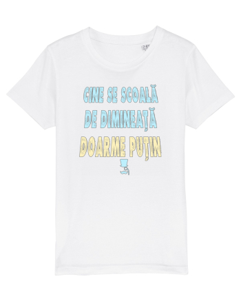 CINE SE SCOALA DE DIMINEATA...DOARME PUTIN :D White