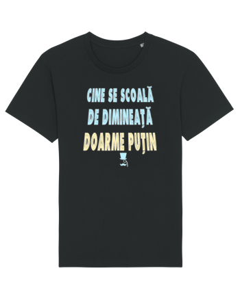 CINE SE SCOALA DE DIMINEATA...DOARME PUTIN :D Black