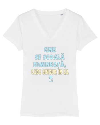 CINE SE SCOALA DE DIMINEATA...CADE SINGUR IN EA :D White