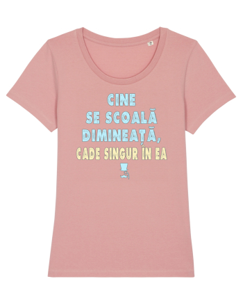 CINE SE SCOALA DE DIMINEATA...CADE SINGUR IN EA :D Canyon Pink