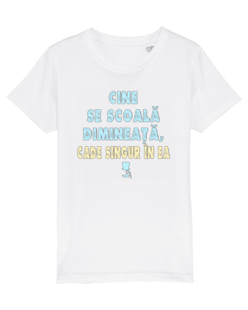 CINE SE SCOALA DE DIMINEATA...CADE SINGUR IN EA :D White
