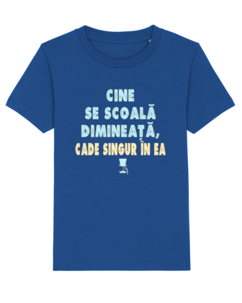 CINE SE SCOALA DE DIMINEATA...CADE SINGUR IN EA :D Majorelle Blue
