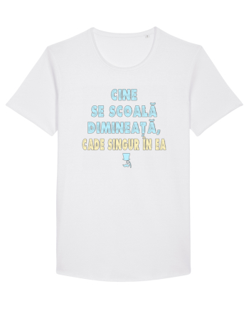 CINE SE SCOALA DE DIMINEATA...CADE SINGUR IN EA :D White