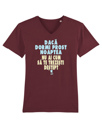 DACA DORMI PROST NOAPTEA... NU AI CUM SA TE TREZESTI DESTEPT :D Burgundy