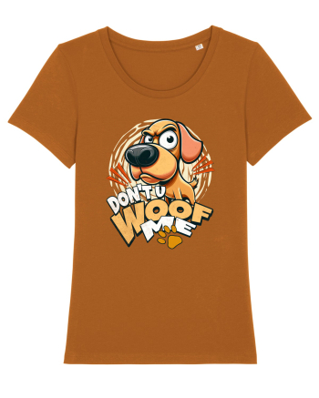 Caine suparat. Sa nu cumva sa ma...WOOF Roasted Orange