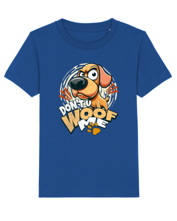 Caine suparat. Sa nu cumva sa ma...WOOF Majorelle Blue