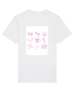 Summer Tricou mânecă scurtă Unisex Rocker