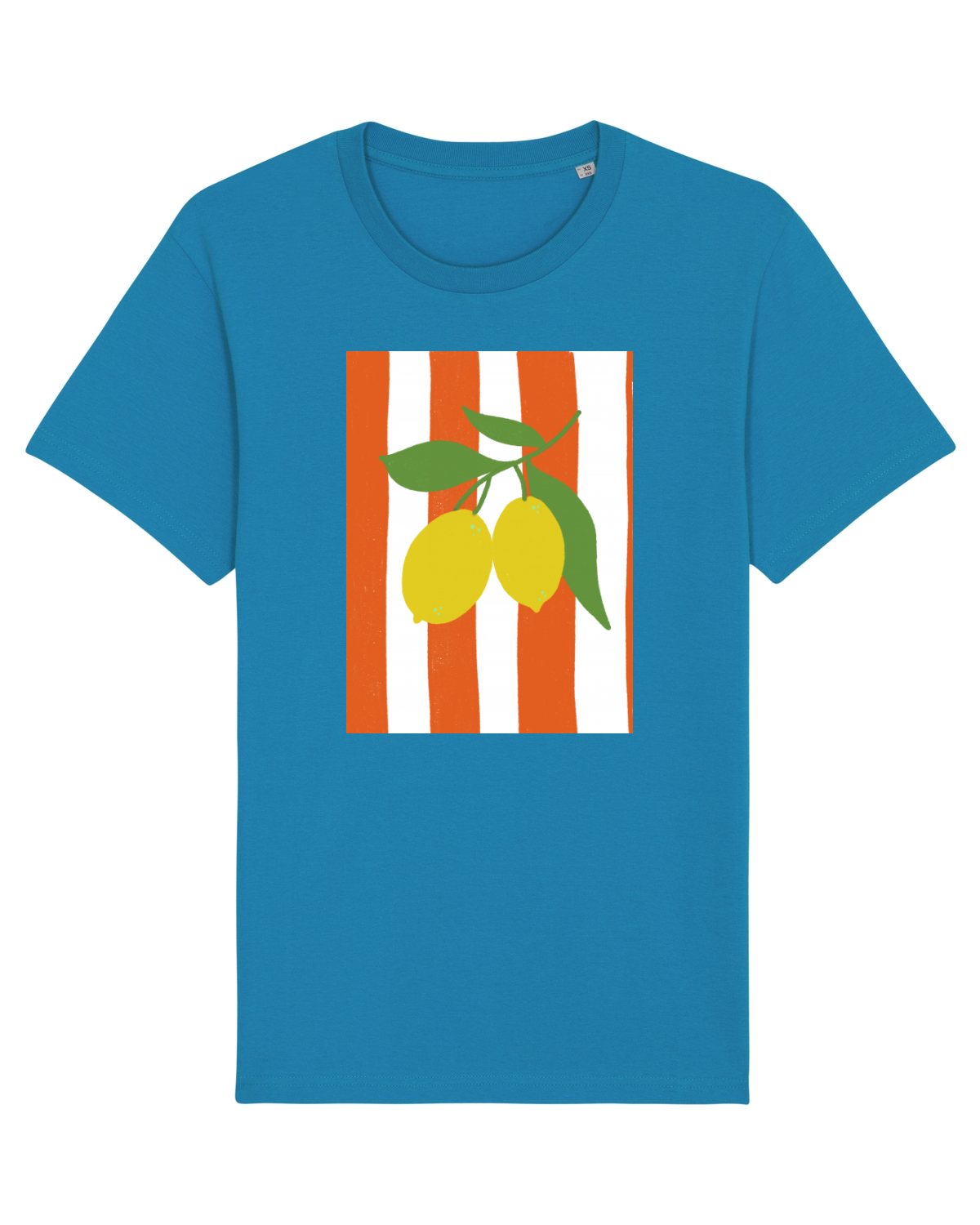 Tricou mânecă scurtă Unisex Rocker Azur