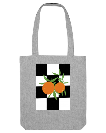 Orange Heather Grey
